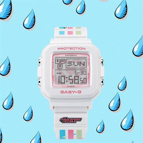 Đồng hồ Baby-G 39 mm Nữ BGD-10KPP-7DR Màu Trắng