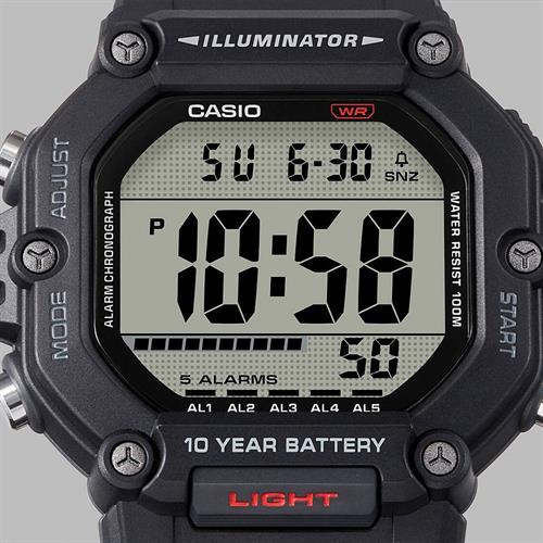 Đồng hồ Casio 49.7 mm Nam AE-1600H-1AVDF Màu Đen