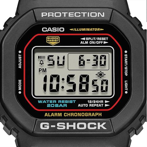 Đồng hồ G-Shock 42.8 mm Nam DW-5600RL-1DR Màu Đen