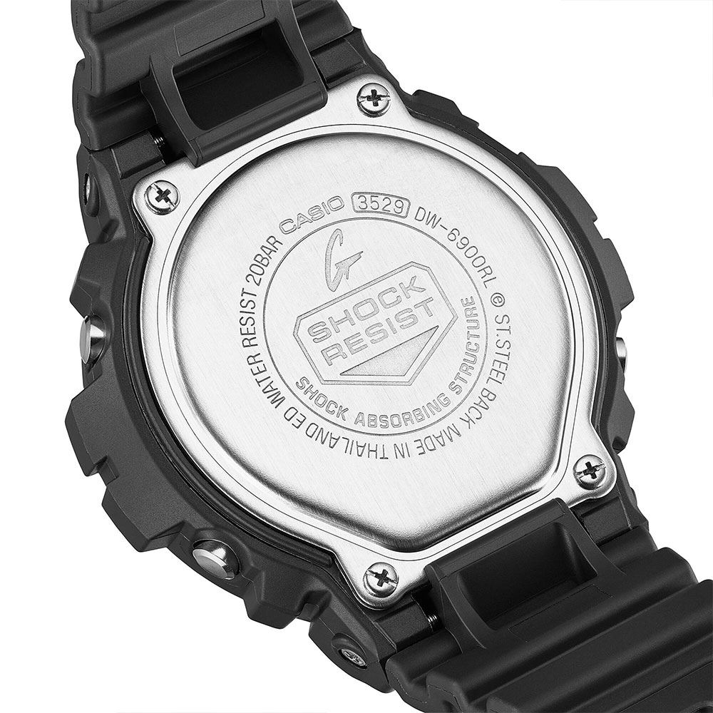 Đồng hồ G-Shock 50 mm Nam DW-6900RL-1DR Màu Đen