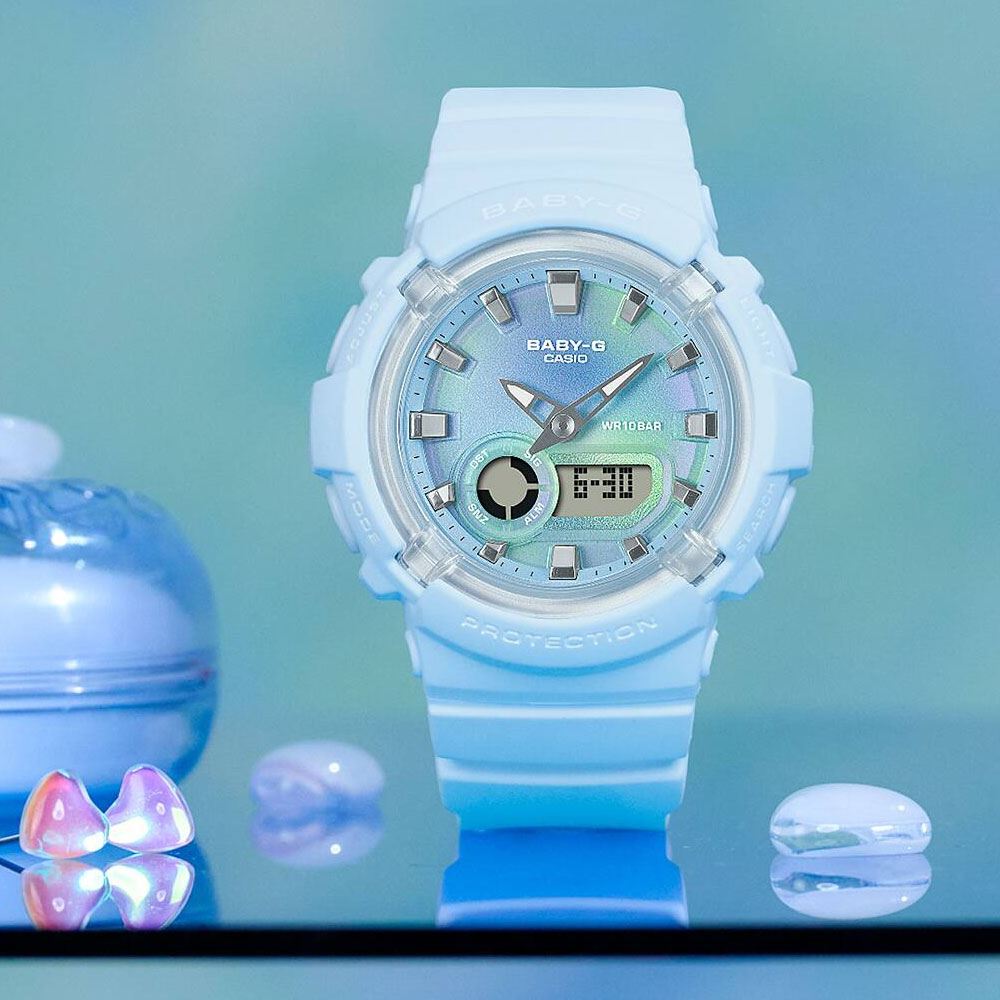 Đồng hồ Baby-G 43.4 mm Nữ BGA-280TD-2ADR Màu Xanh