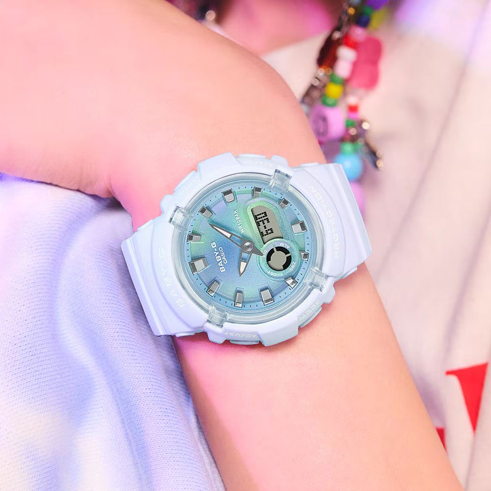 Đồng hồ Baby-G 43.4 mm Nữ BGA-280TD-2ADR Màu Xanh