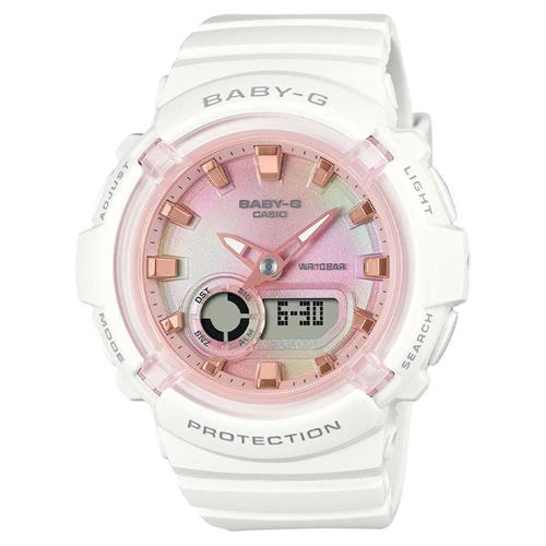 Đồng hồ Baby-G 43.4 mm Nữ BGA-280TD-7ADR Màu Trắng