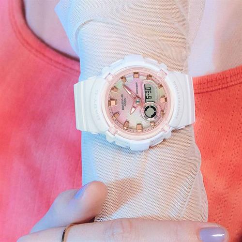 Đồng hồ Baby-G 43.4 mm Nữ BGA-280TD-7ADR Màu Trắng