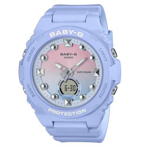 Đồng hồ Baby-G 42.4 mm Nữ BGA-320-2A1DR Màu Xanh nhạt