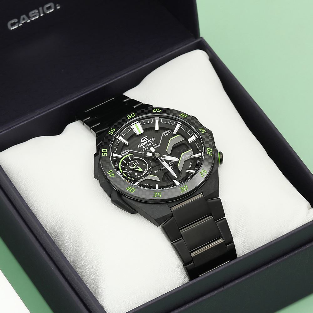 Đồng hồ Edifice Casio 48.2 mm Nam ECB-2200RC-1A3DF