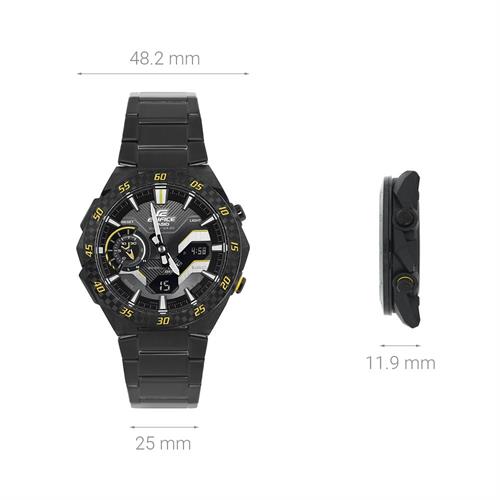 Đồng hồ Edifice Casio 48.2 mm Nam ECB-2200RC-1A9DF Màu Đen