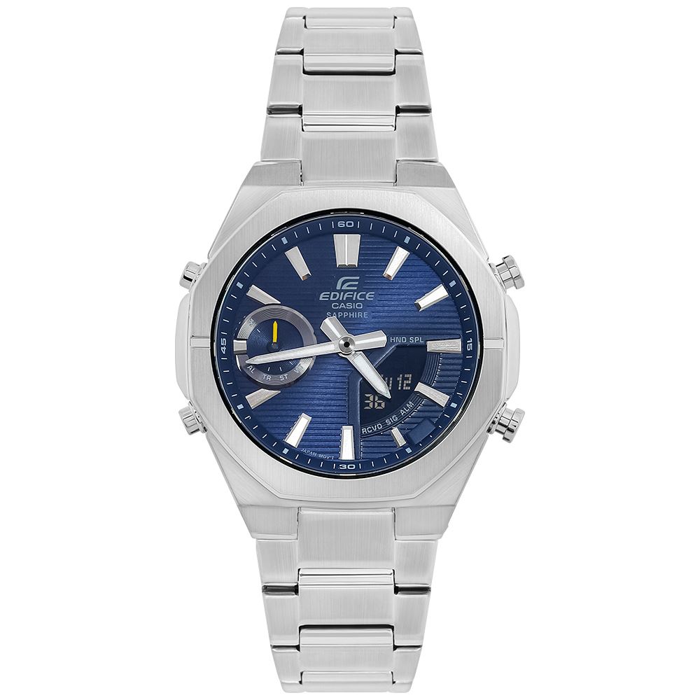 Đồng hồ Edifice Casio 43 mm Nam ECB-S10D-2ADF Màu Bạc