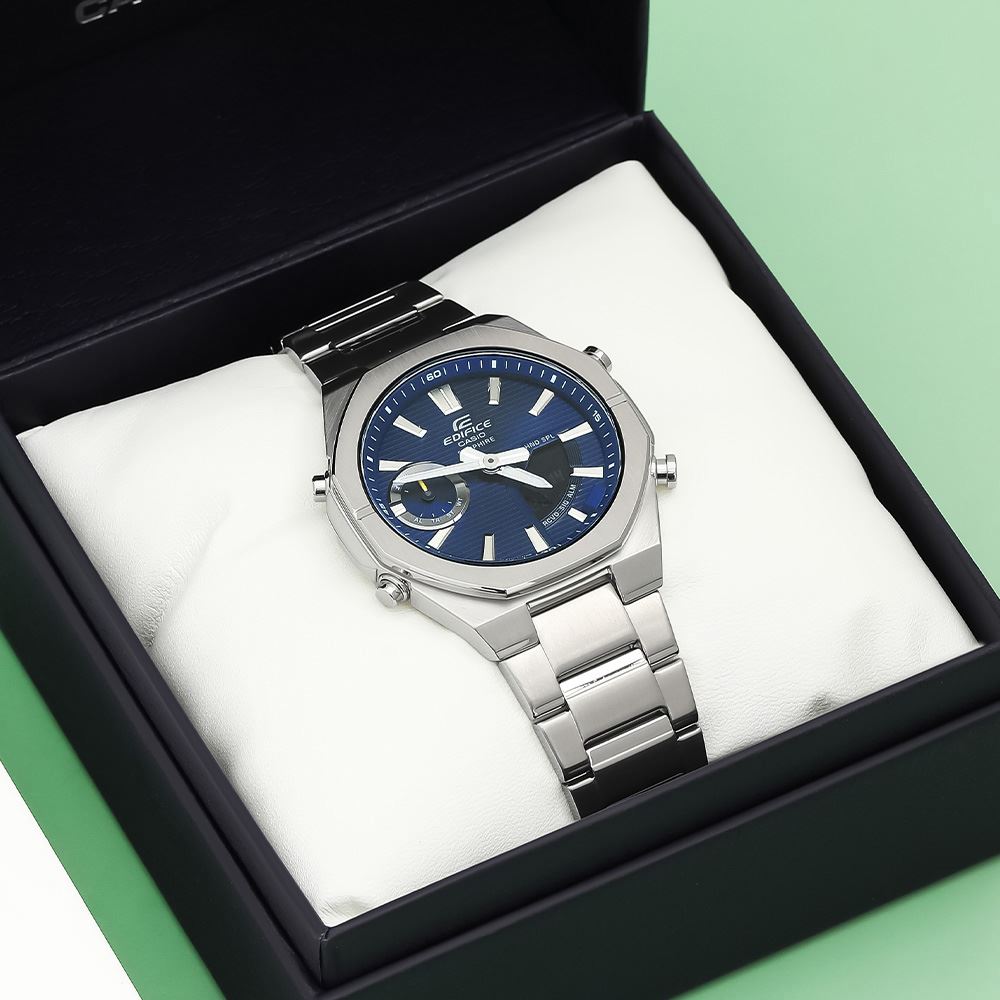 Đồng hồ Edifice Casio 43 mm Nam ECB-S10D-2ADF