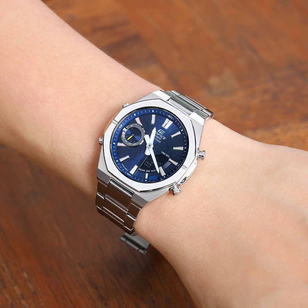 Đồng hồ Edifice Casio 43 mm Nam ECB-S10D-2ADF