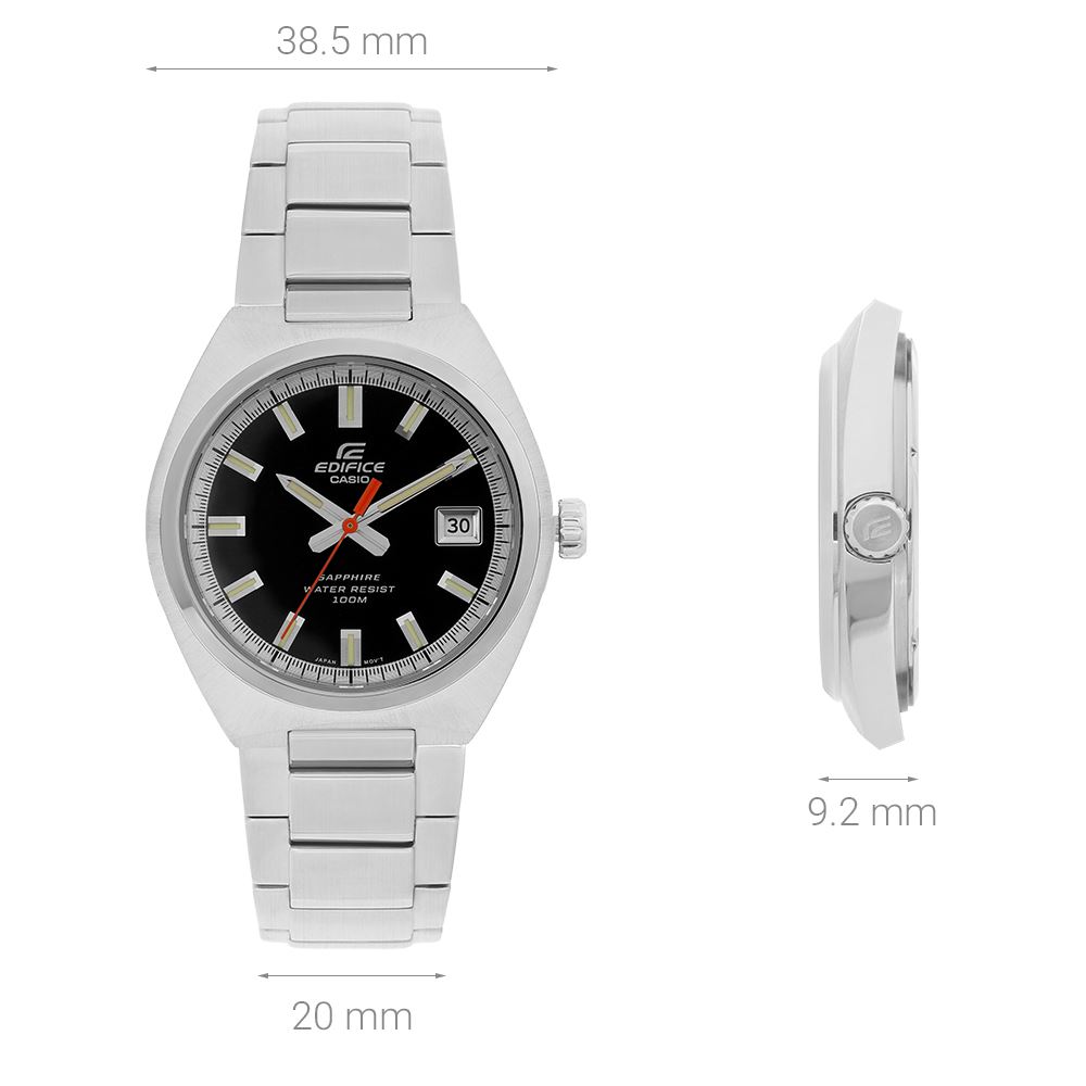 Đồng hồ Edifice Casio 38.5 mm Nam EFB-109D-1AVDF Màu Bạc