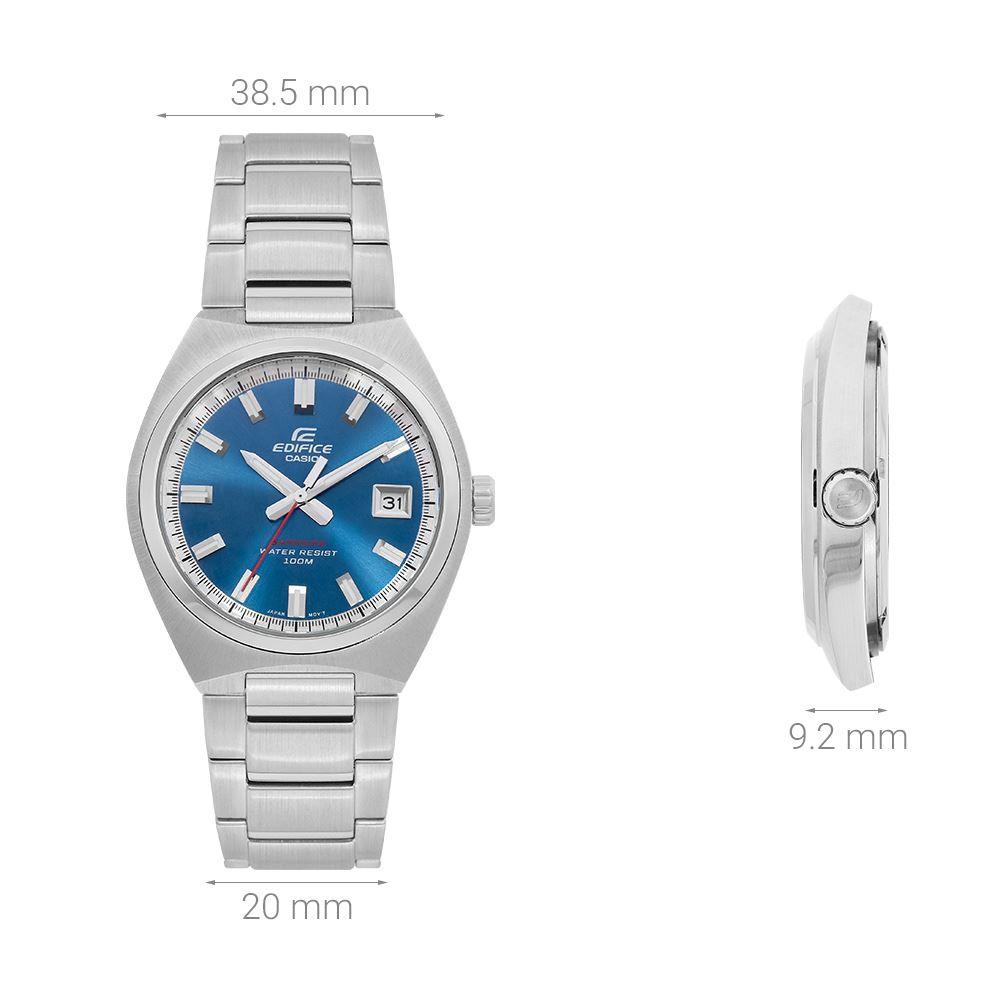 Đồng hồ Edifice Casio 38.5 mm Nam EFB-109D-2AVDF Màu Bạc