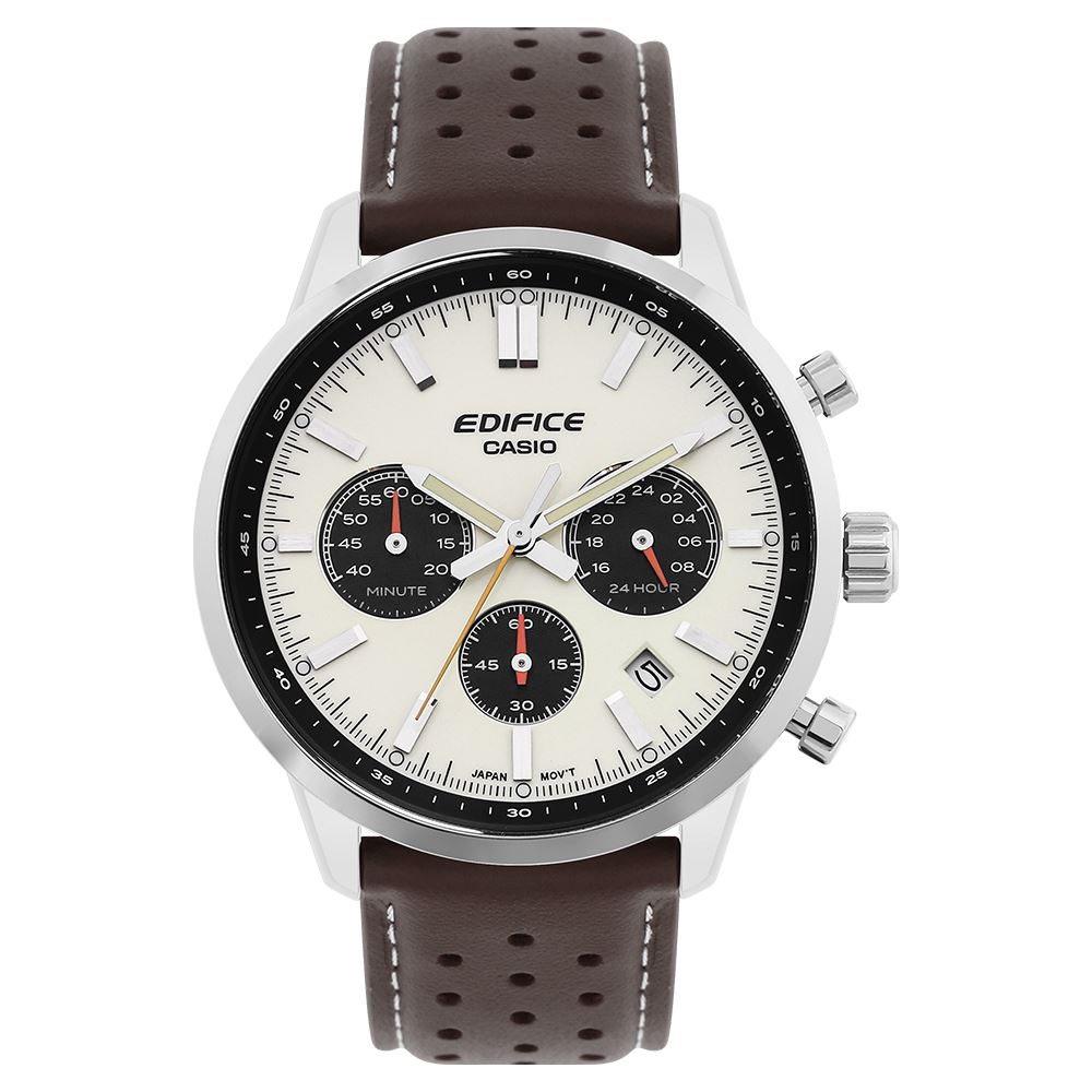 Đồng hồ Edifice Casio 40.5 mm Nam EFR-575L-7ADF Màu Nâu