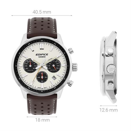 Đồng hồ Edifice Casio 40.5 mm Nam EFR-575L-7ADF Màu Nâu