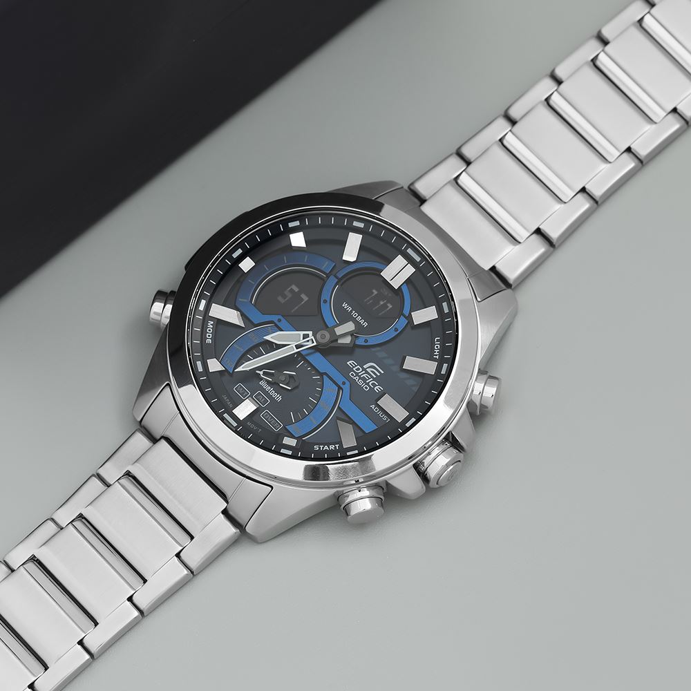 Đồng hồ Edifice Casio 48.7 mm Nam ECB-30D-2ADF