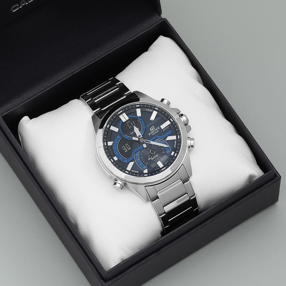 Đồng hồ Edifice Casio 48.7 mm Nam ECB-30D-2ADF