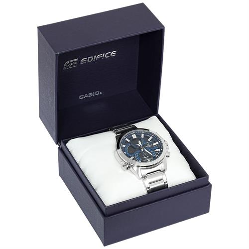 Đồng hồ Edifice Casio 48.7 mm Nam ECB-30D-2ADF Màu Bạc