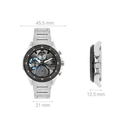 Đồng hồ Edifice Casio 45.5 mm Nam EQS-940DB-1BVUDF Màu Bạc
