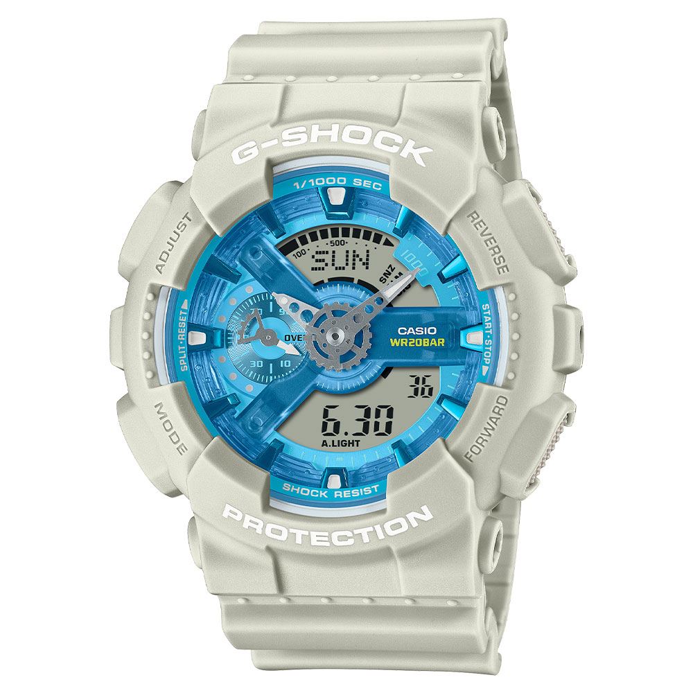 Đồng hồ G-Shock 51.2 mm Nam GA-110AS-5ADR Màu Kem