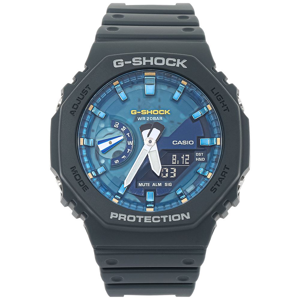 Đồng hồ G-Shock 45.4 mm Nam GA-2100AS-2ADR