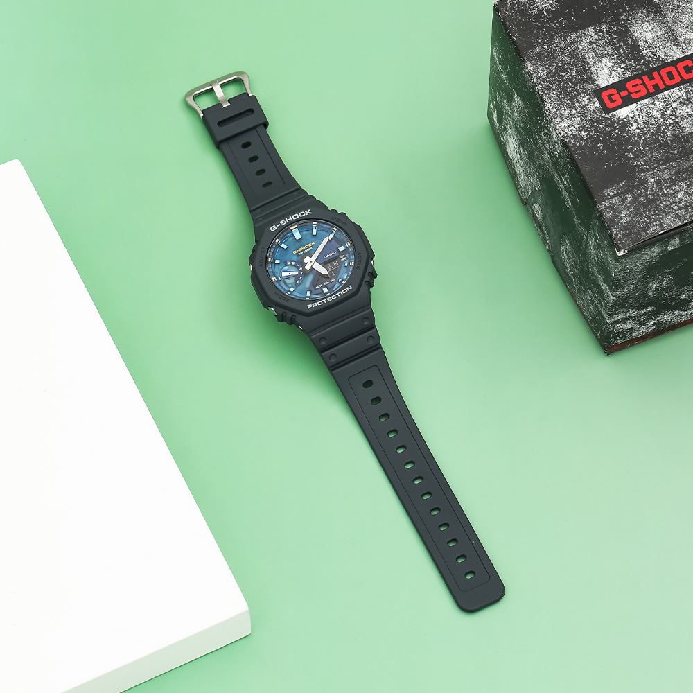 Đồng hồ G-Shock 45.4 mm Nam GA-2100AS-2ADR