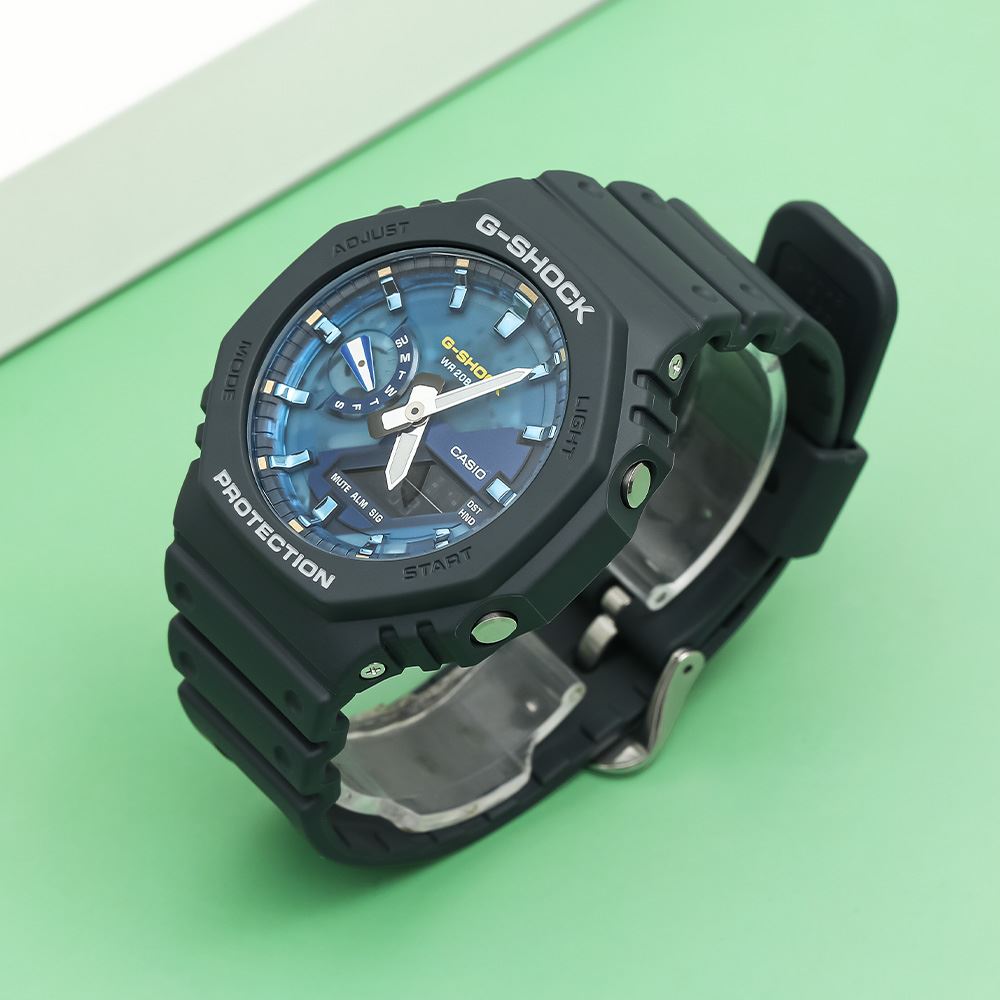 Đồng hồ G-Shock 45.4 mm Nam GA-2100AS-2ADR