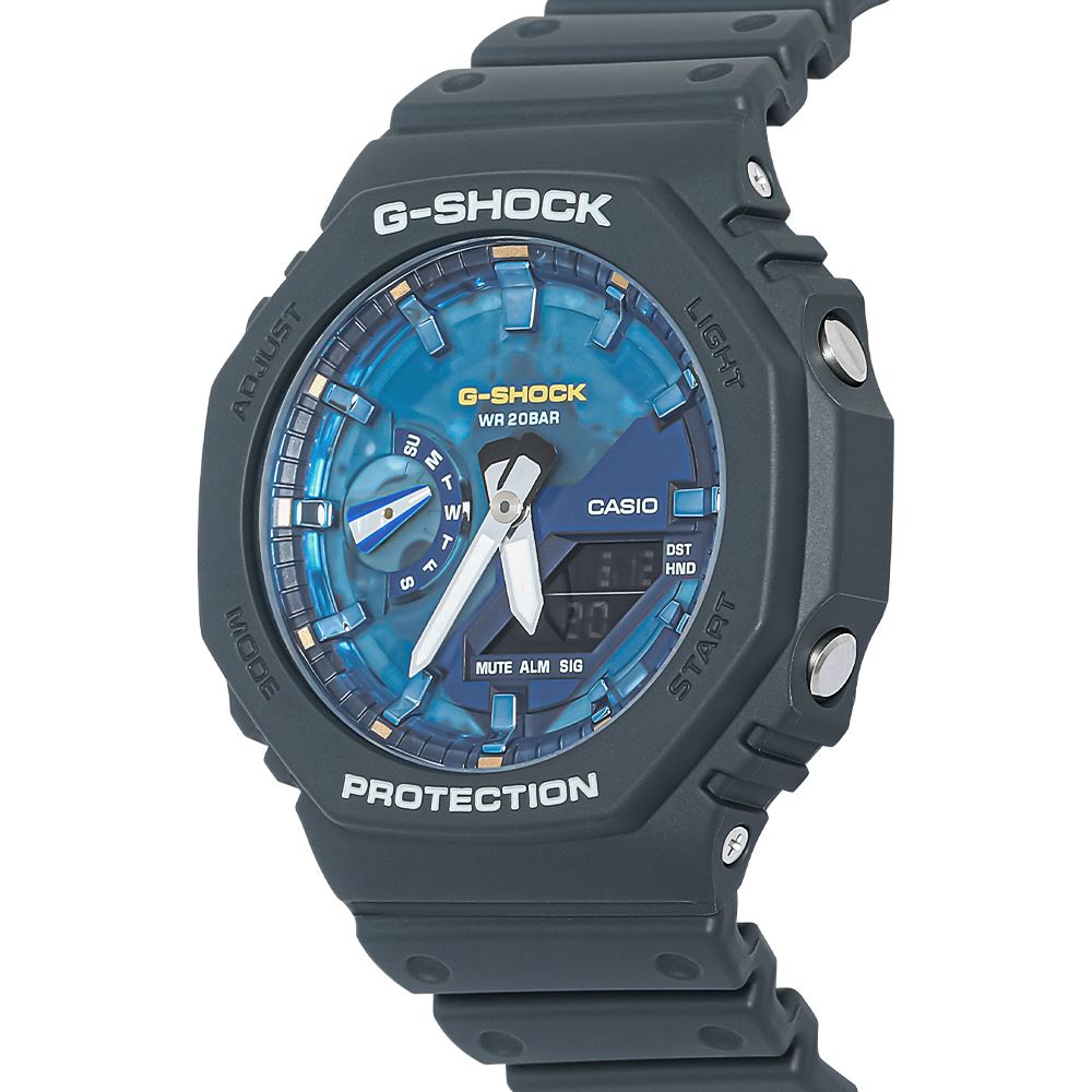 Đồng hồ G-Shock 45.4 mm Nam GA-2100AS-2ADR - 2