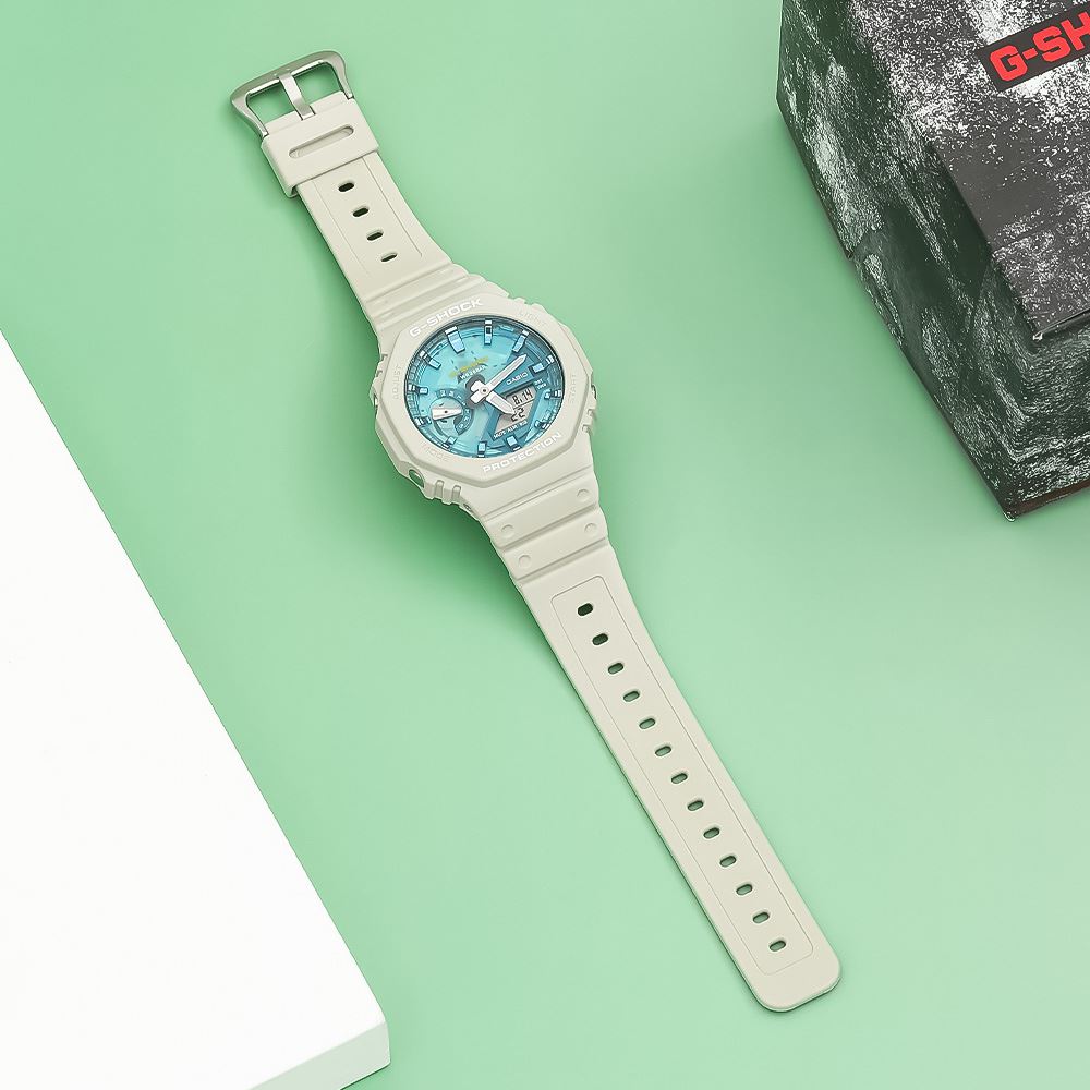 Đồng hồ G-Shock 45.4 mm Nam GA-2100AS-5ADR