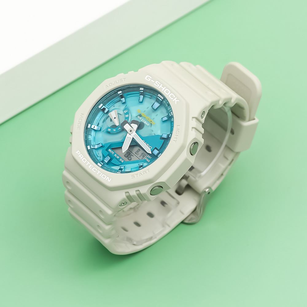 Đồng hồ G-Shock 45.4 mm Nam GA-2100AS-5ADR