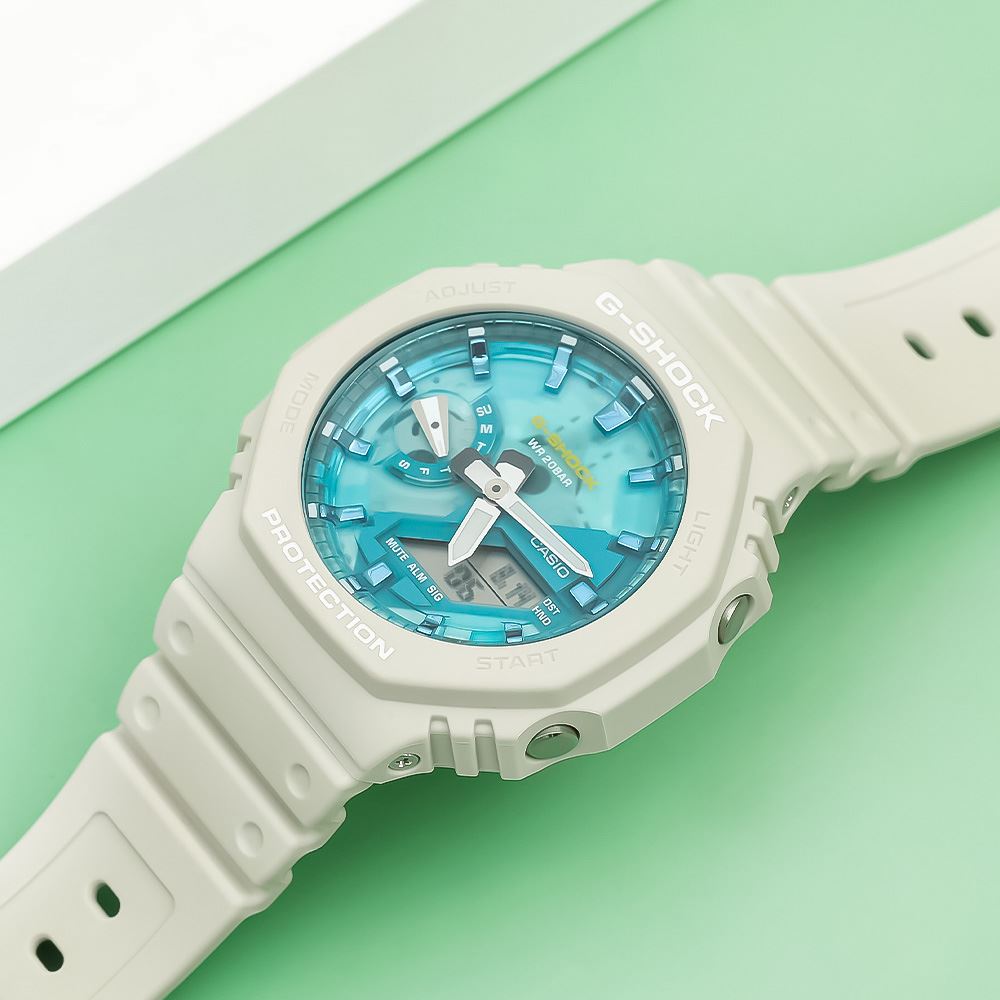 Đồng hồ G-Shock 45.4 mm Nam GA-2100AS-5ADR