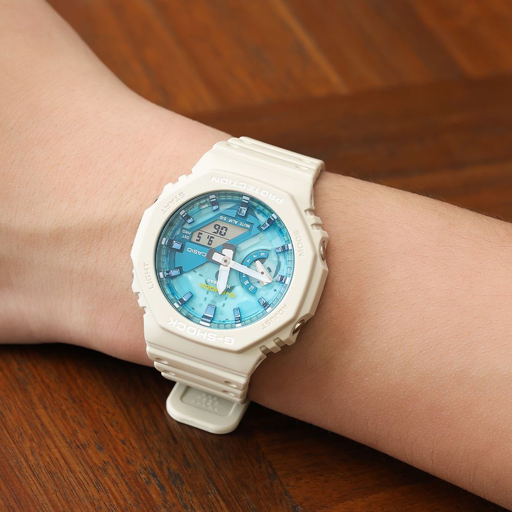 Đồng hồ G-Shock 45.4 mm Nam GA-2100AS-5ADR