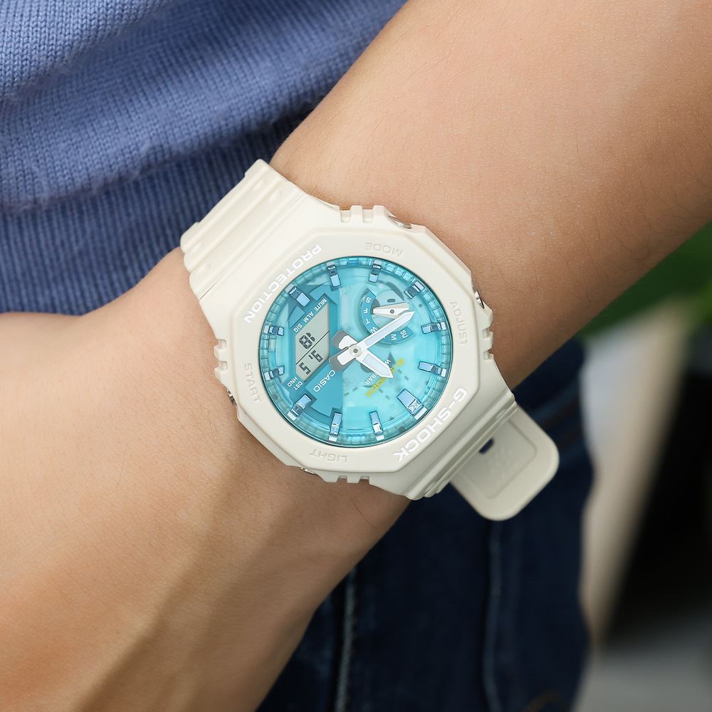 Đồng hồ G-Shock 45.4 mm Nam GA-2100AS-5ADR