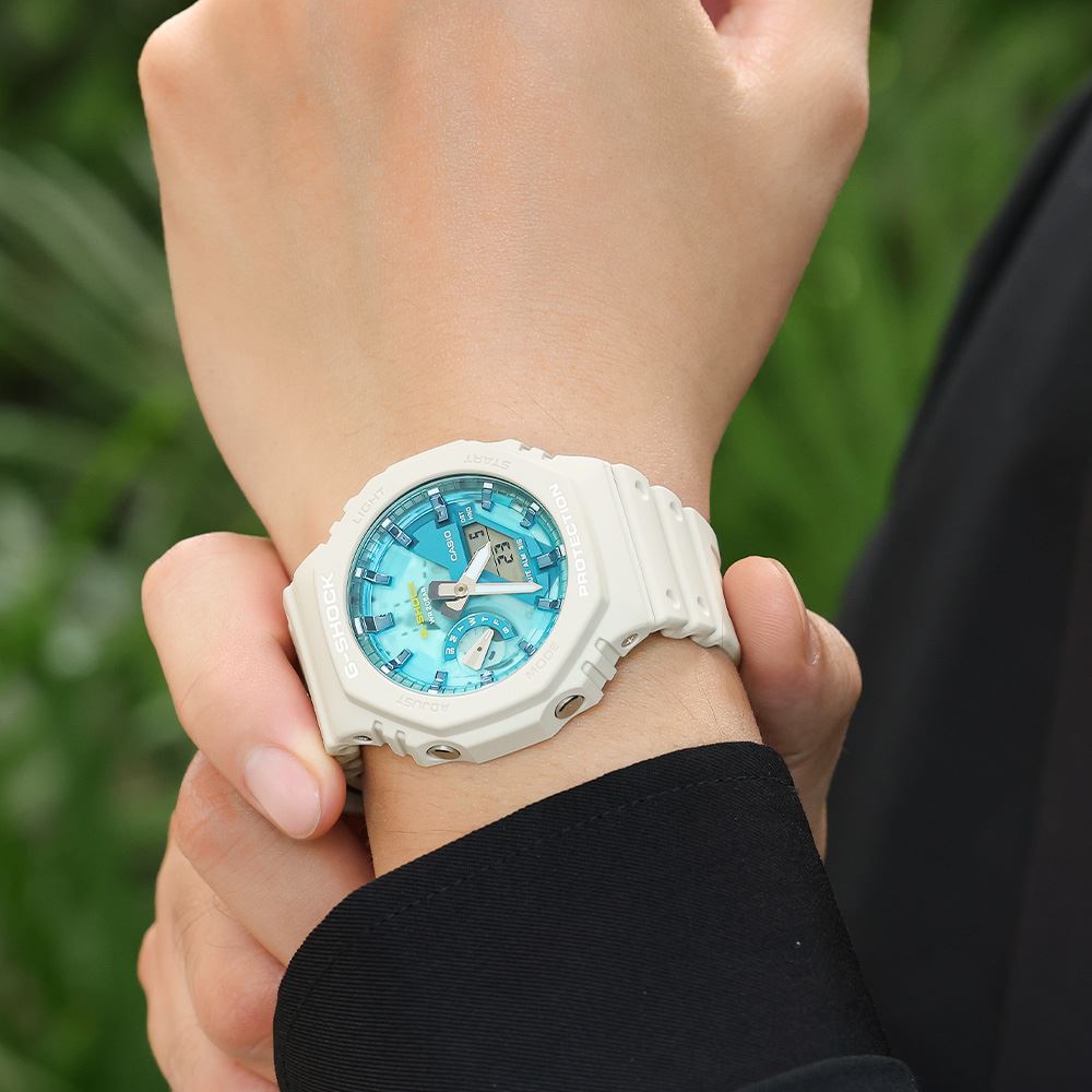 Đồng hồ G-Shock 45.4 mm Nam GA-2100AS-5ADR