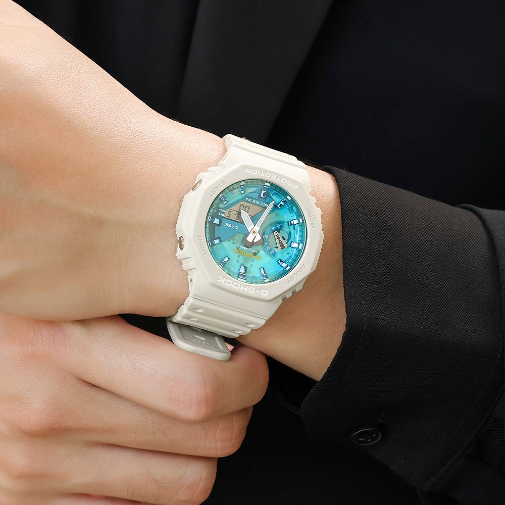 Đồng hồ G-Shock 45.4 mm Nam GA-2100AS-5ADR