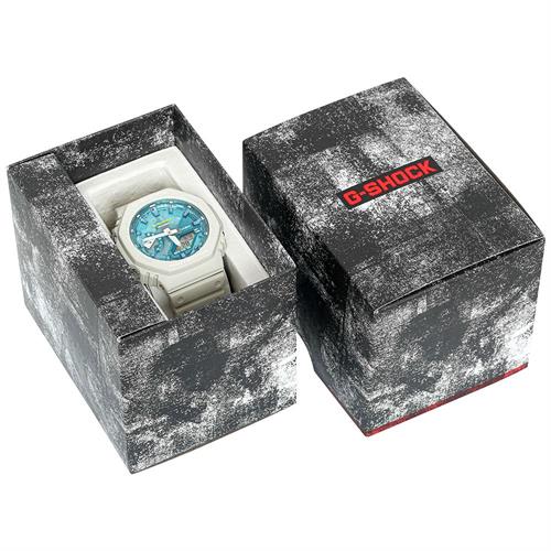 Đồng hồ G-Shock 45.4 mm Nam GA-2100AS-5ADR Màu Kem