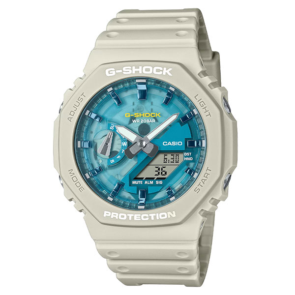 Đồng hồ G-Shock 45.4 mm Nam GA-2100AS-5ADR