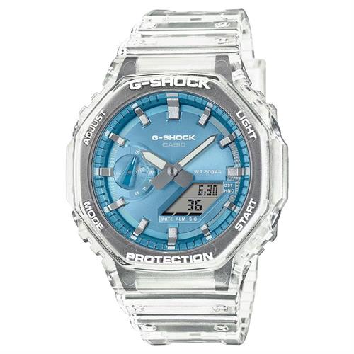 Đồng hồ G-Shock 45.4 mm Nam GA-2100BM-7A2DR Màu Trắng