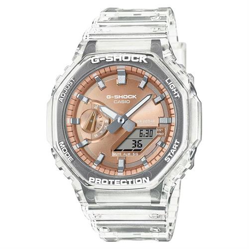 Đồng hồ G-Shock 45.4 mm Nam GA-2100BM-7A5DR Màu Trắng