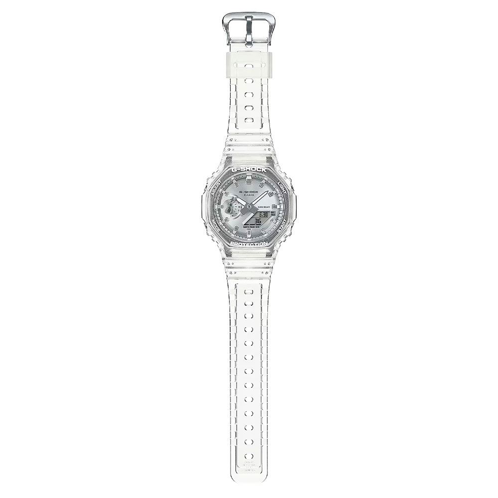 Đồng hồ G-Shock 45.4 mm Nam GA-2100BM-7A8DR Màu Trắng