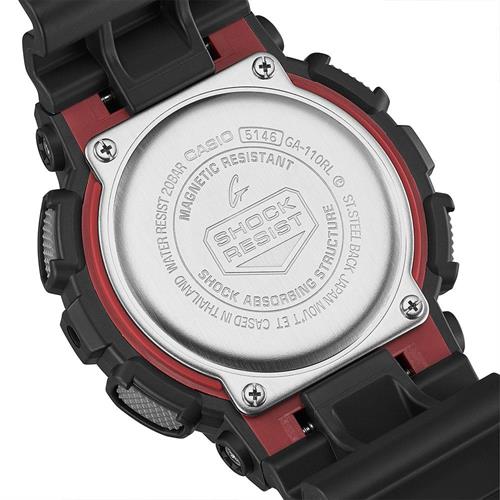Đồng hồ G-Shock 51.2 mm Nam GA-110RL-1ADR Màu Đen