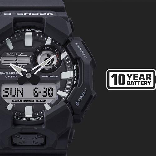 Đồng hồ G-Shock 51.9 mm Nam GA-010-1A1DR Màu Đen