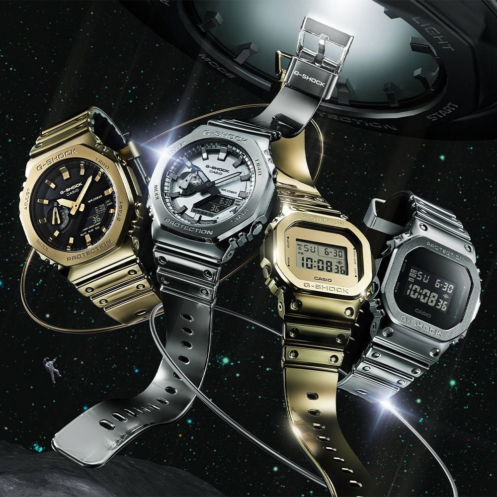 Đồng hồ G-Shock 44.4 mm Nam GM-2100YMG-9ADR Màu Vàng