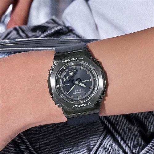 Đồng hồ G-Shock 40.5 mm Nữ GM-S2110B-8ADR Màu Đen