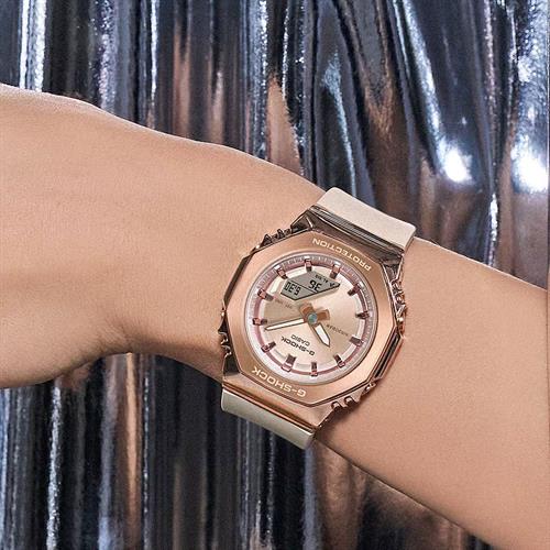 Đồng hồ G-Shock 40.5 mm Nữ GM-S2110PG-4ADR Màu Hồng