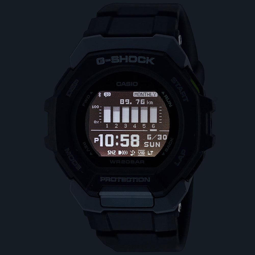 Đồng hồ G-Shock G-Squad 47.4 mm Nam GBD-300-1DR - 8