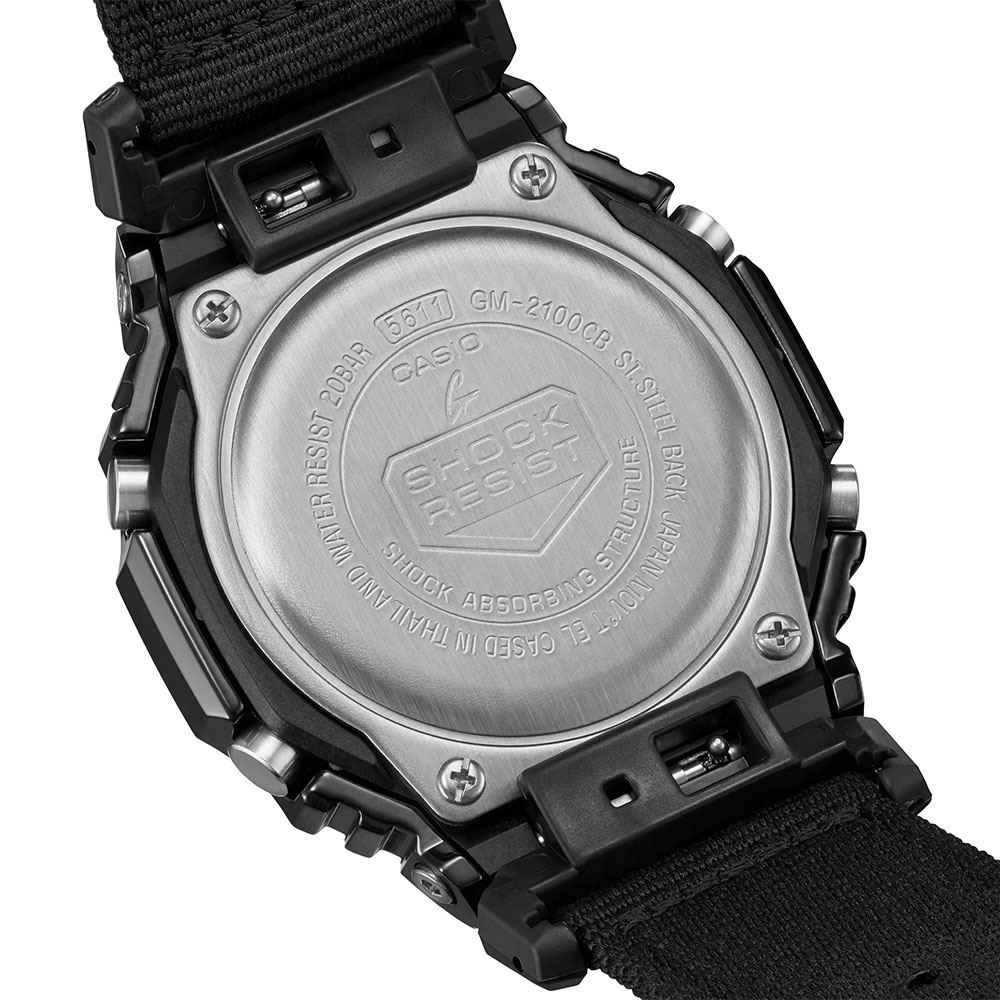 Đồng hồ G-Shock 44.4 mm Nam GM-2100CB-1ADR Màu Đen