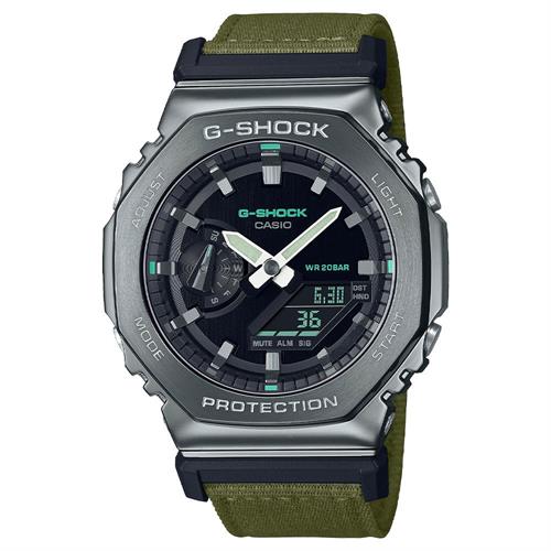 Đồng hồ G-Shock 44.4 mm Nam GM-2100CB-3ADR Màu Xanh rêu