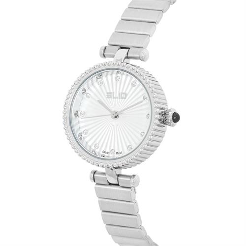 Đồng hồ Elio 26 mm Nữ ES190-01 Màu Bạc