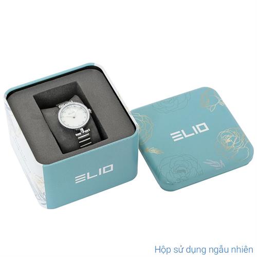 Đồng hồ Elio 26 mm Nữ ES190-01 Màu Bạc