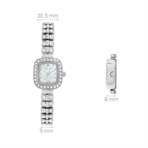 Đồng hồ Elio 20.5 mm Nữ ES205-01 Màu Bạc